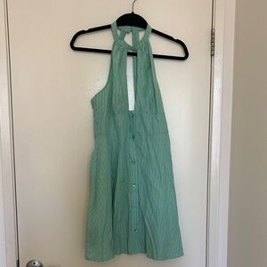 ASOS Green Striped Dress